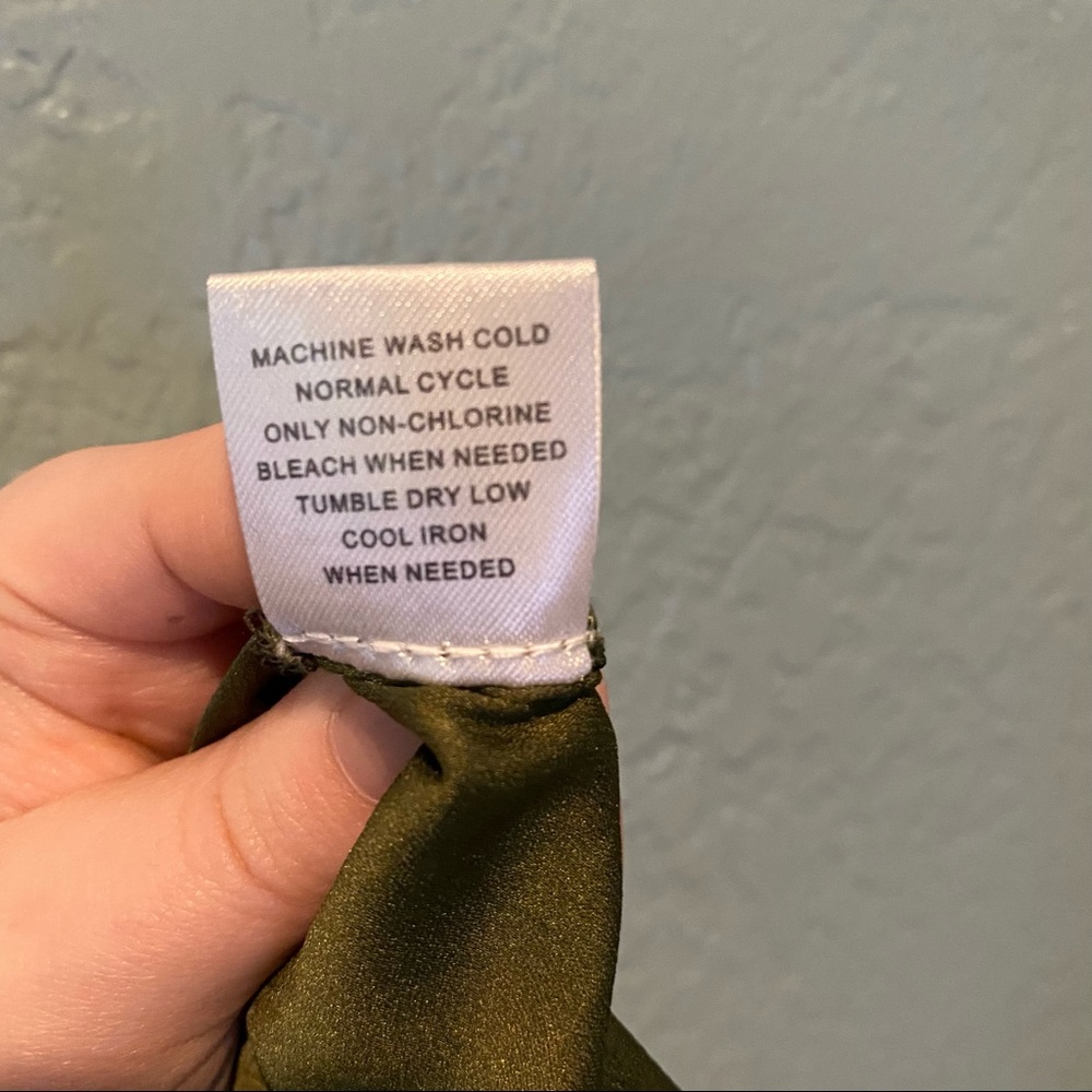 NWT Goldray femke one shoulder blouse green plus - Picture 13 of 13